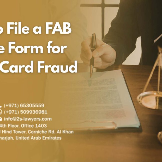 How to File a FAB Dispute Form for Credit Card Fraud