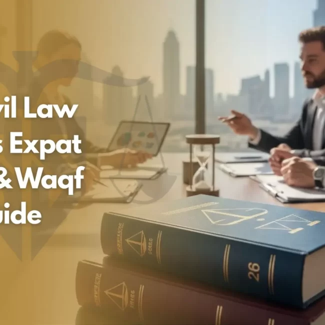 UAE Civil Law 2026 Heirless Expat Assets & Waqf Rule Guide by 2s lawyers in sharjah
